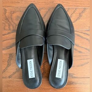 Steve Madden Black Women's Loafers